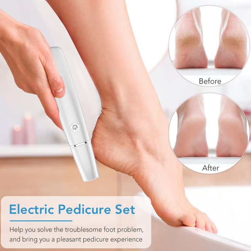 Bliss Silk Pro-Elektriska fötter Callus Remover⚡