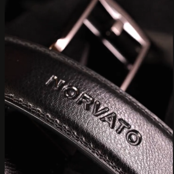 Norvato®Herrbälte i läder