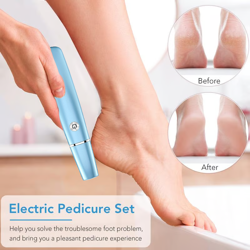 Bliss Silk Pro-Elektriska fötter Callus Remover⚡