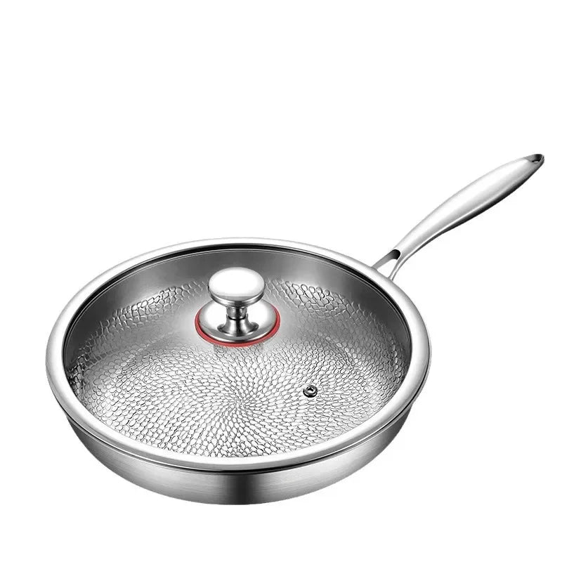 Stekpanna i titanlegering, non-stick yta, teflonfri