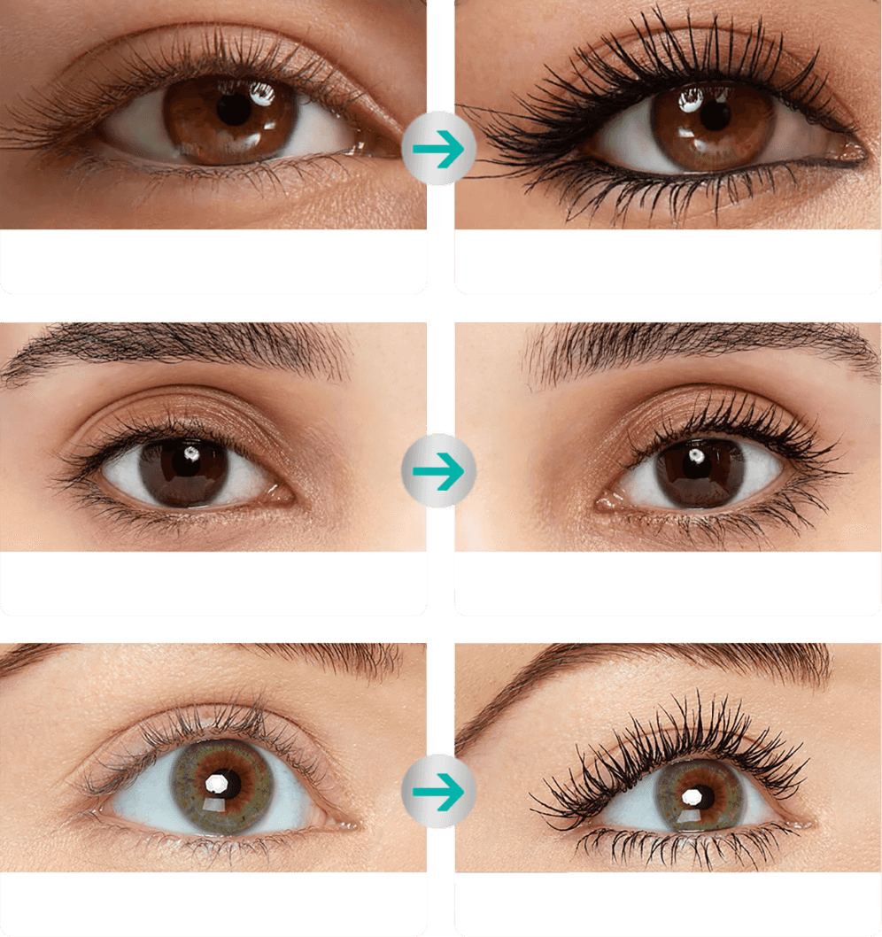 Lång och tjock mascara
