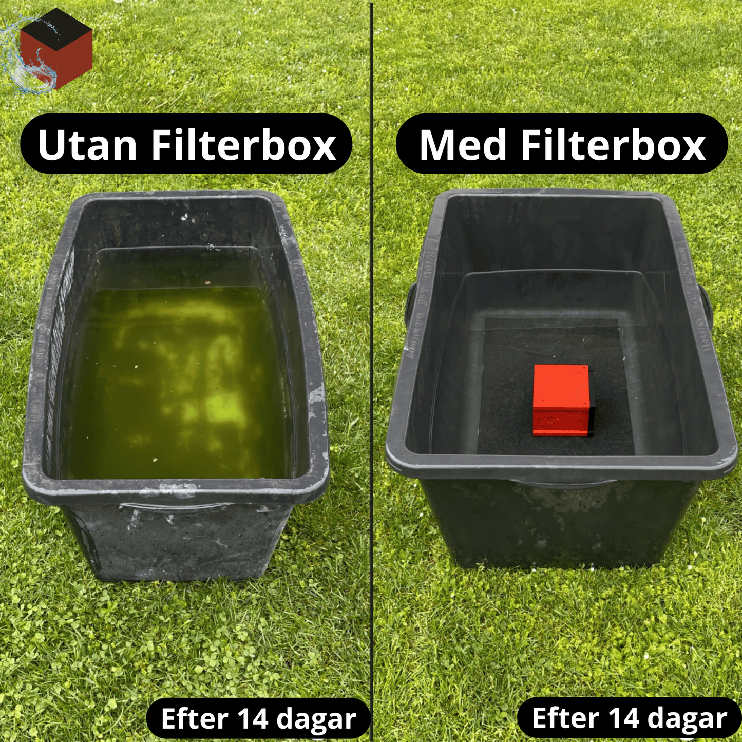 Aktivt Kol Vattenrenare Kub