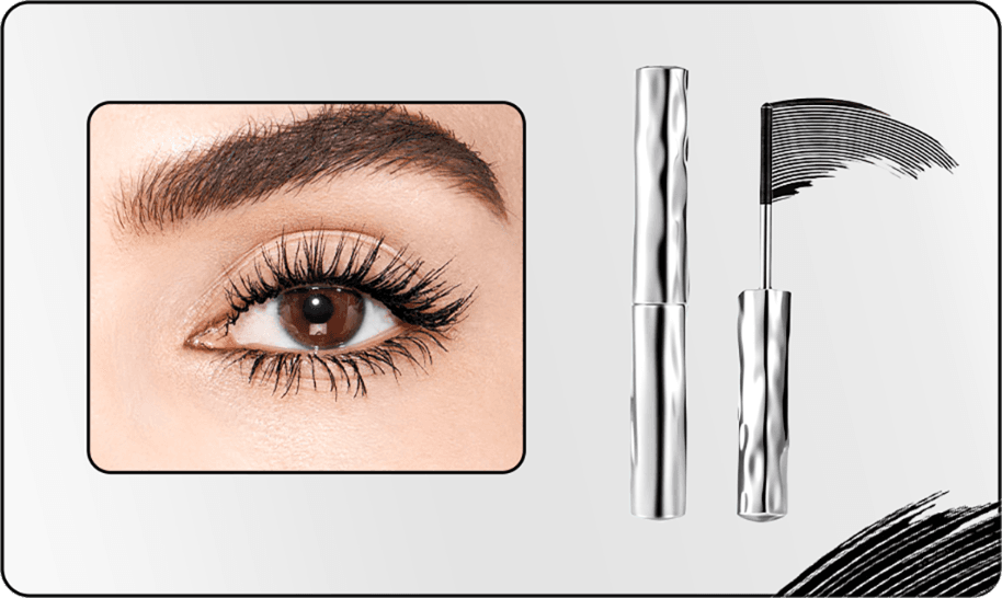Lång och tjock mascara