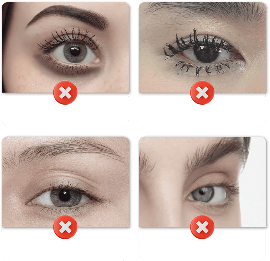 Lång och tjock mascara