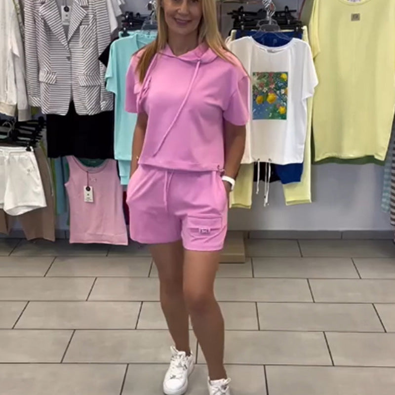 đKortĂ€rmat hoodie-set