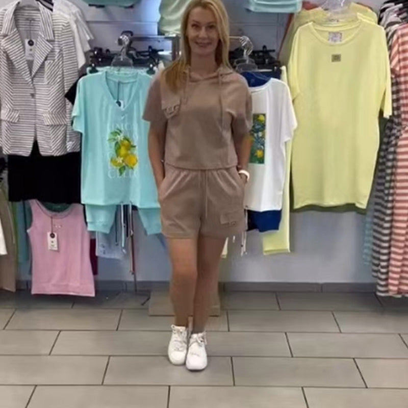 đKortĂ€rmat hoodie-set