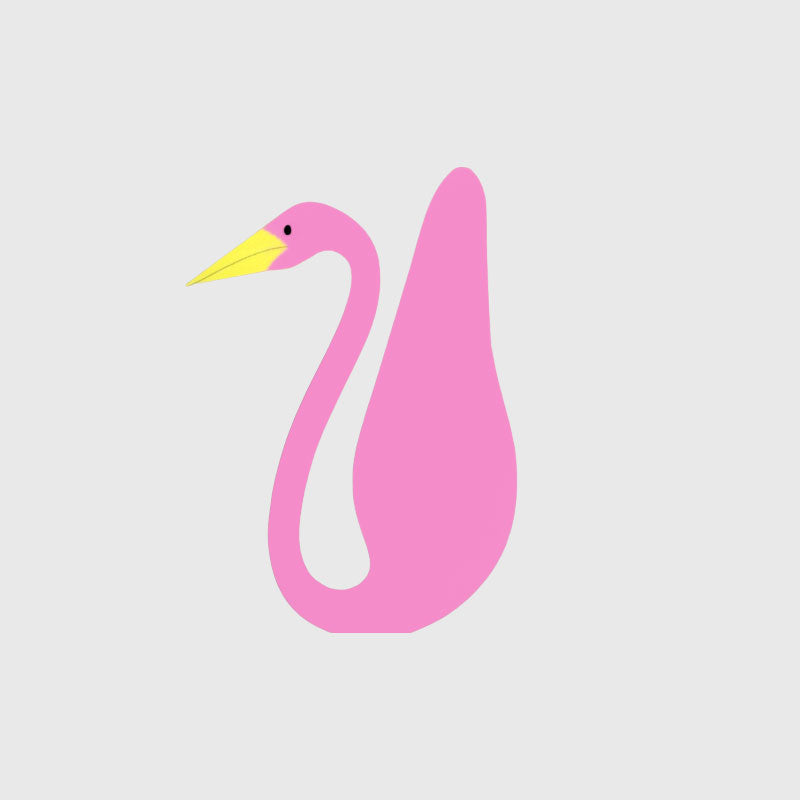 Dekorativ flamingo-vindkvarn - tropiskt party-vindspel för din trädgård