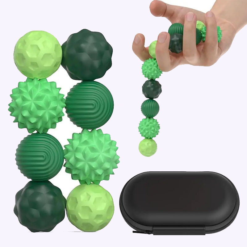 Sensorisk magnetisk boll i silikon
