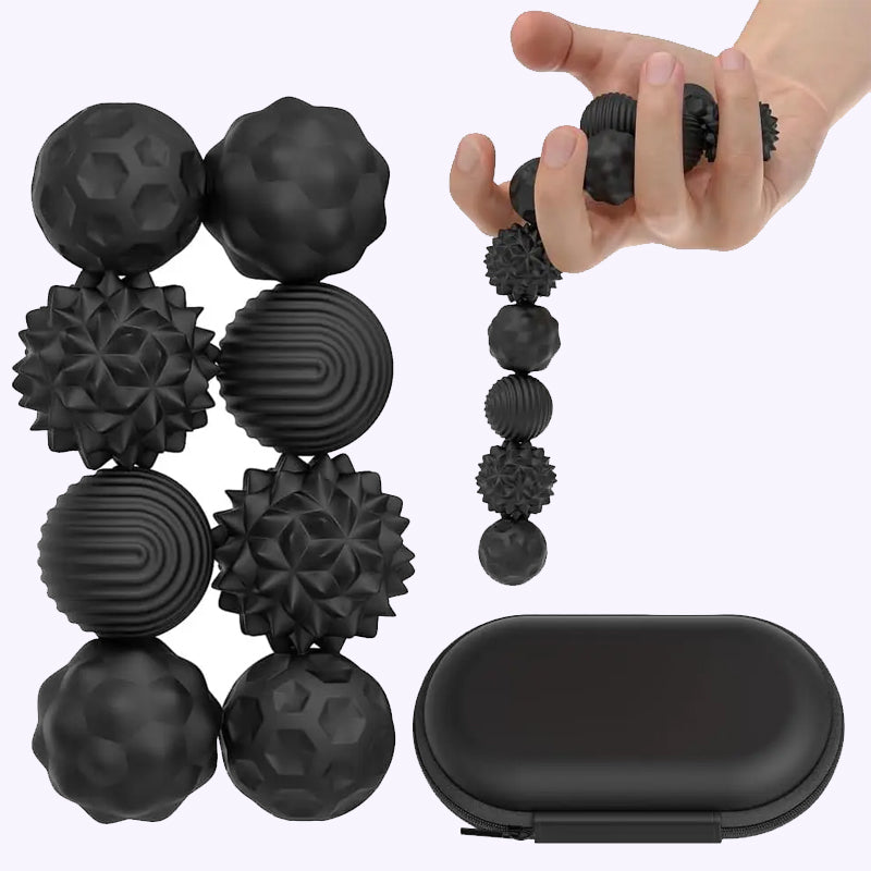 Sensorisk magnetisk boll i silikon