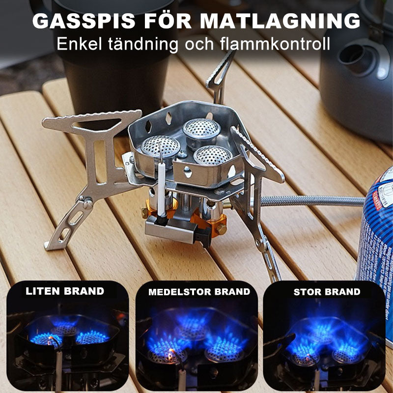 Vindtålig Gasbrännare