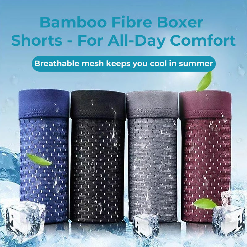 Boxershorts i bambufiber- Silkeslen mjukhet och god andningsförmåga
