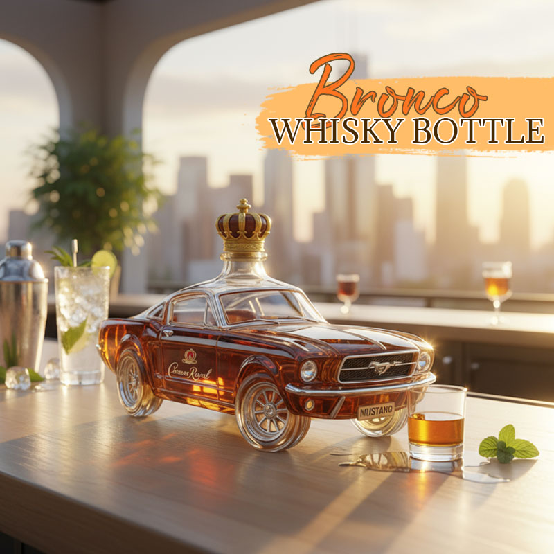 Mustang Whiskyflaska