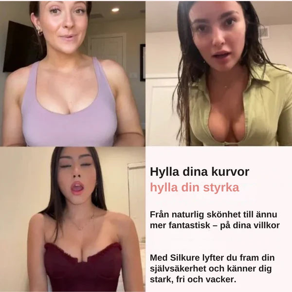 Triangulära tjocka silikonplåster för bröstet