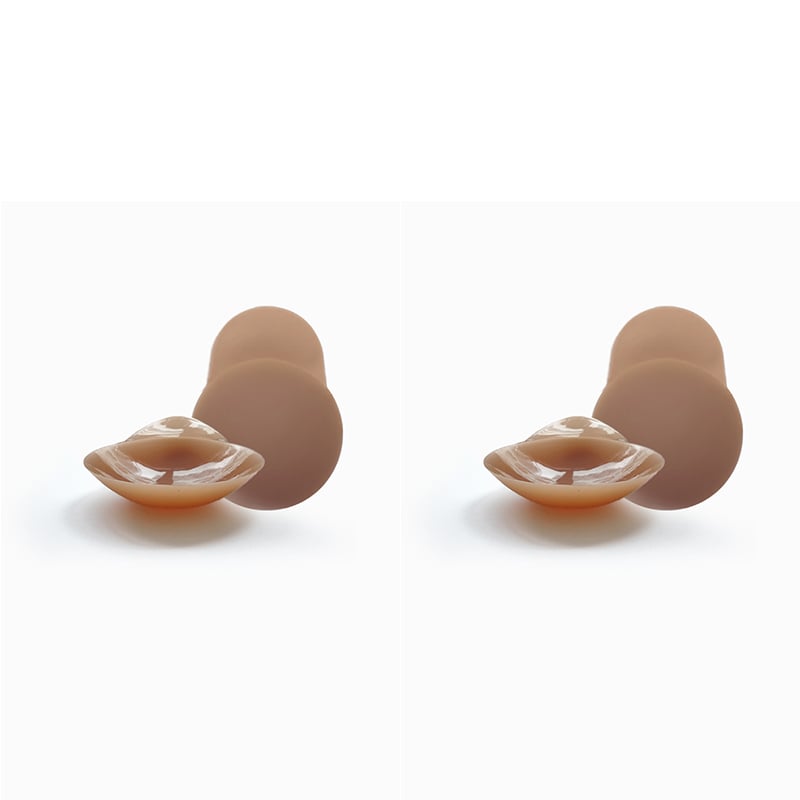 Sömlösa upplyftande bröstvårtsskydd