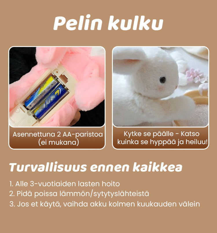 đ„2025-đMin realistiska kaninleksak