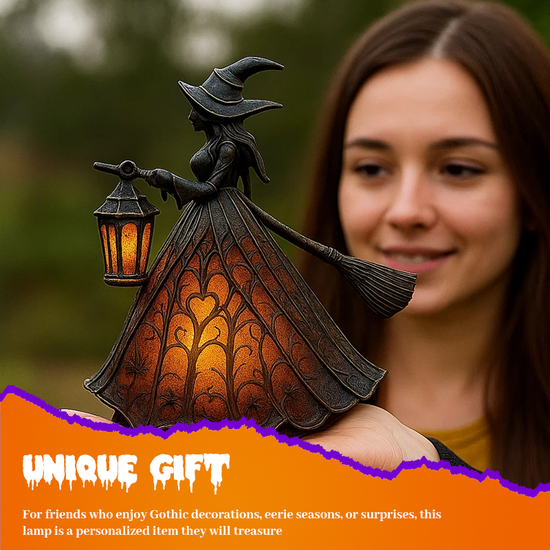 đŻ Gotisk glöd för spökliga nĂ€tterđHalloween HĂ€xlampa