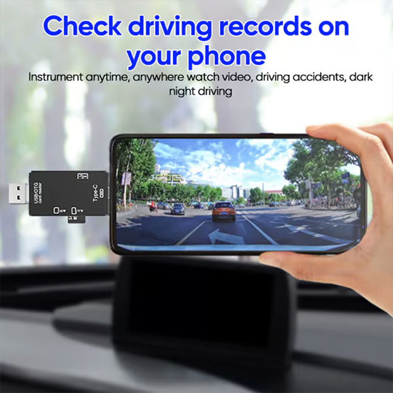 6-i-1 smart mediekortlÀsare