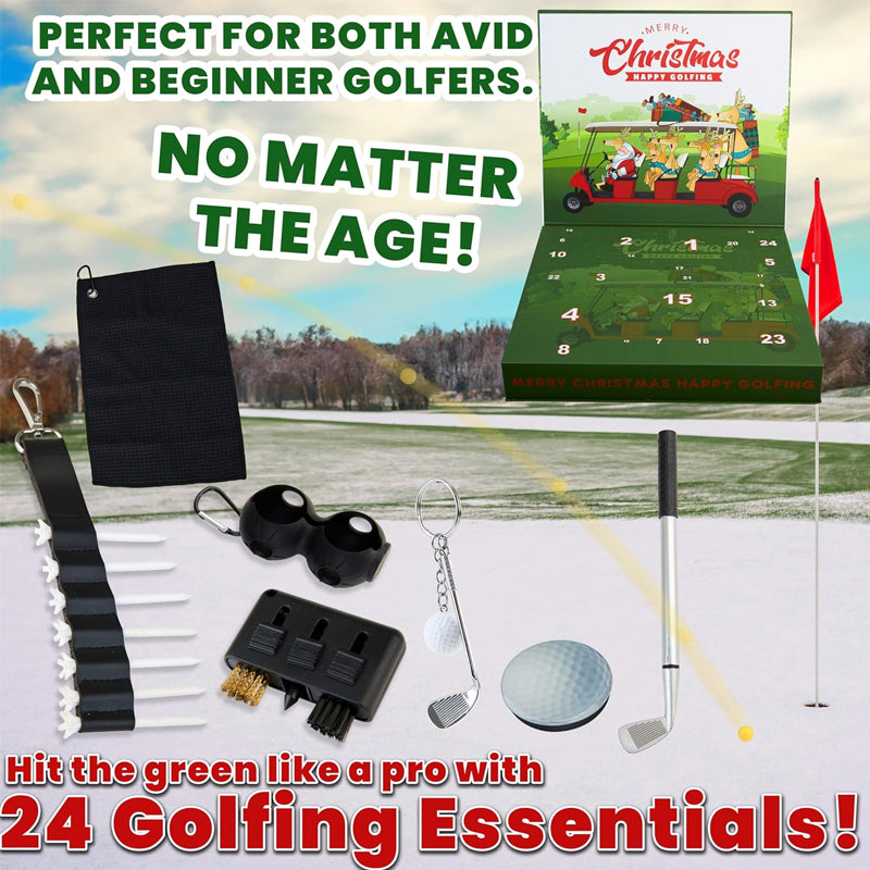 🎄Adventskalender «24 dagar med golfglädje» ⛳