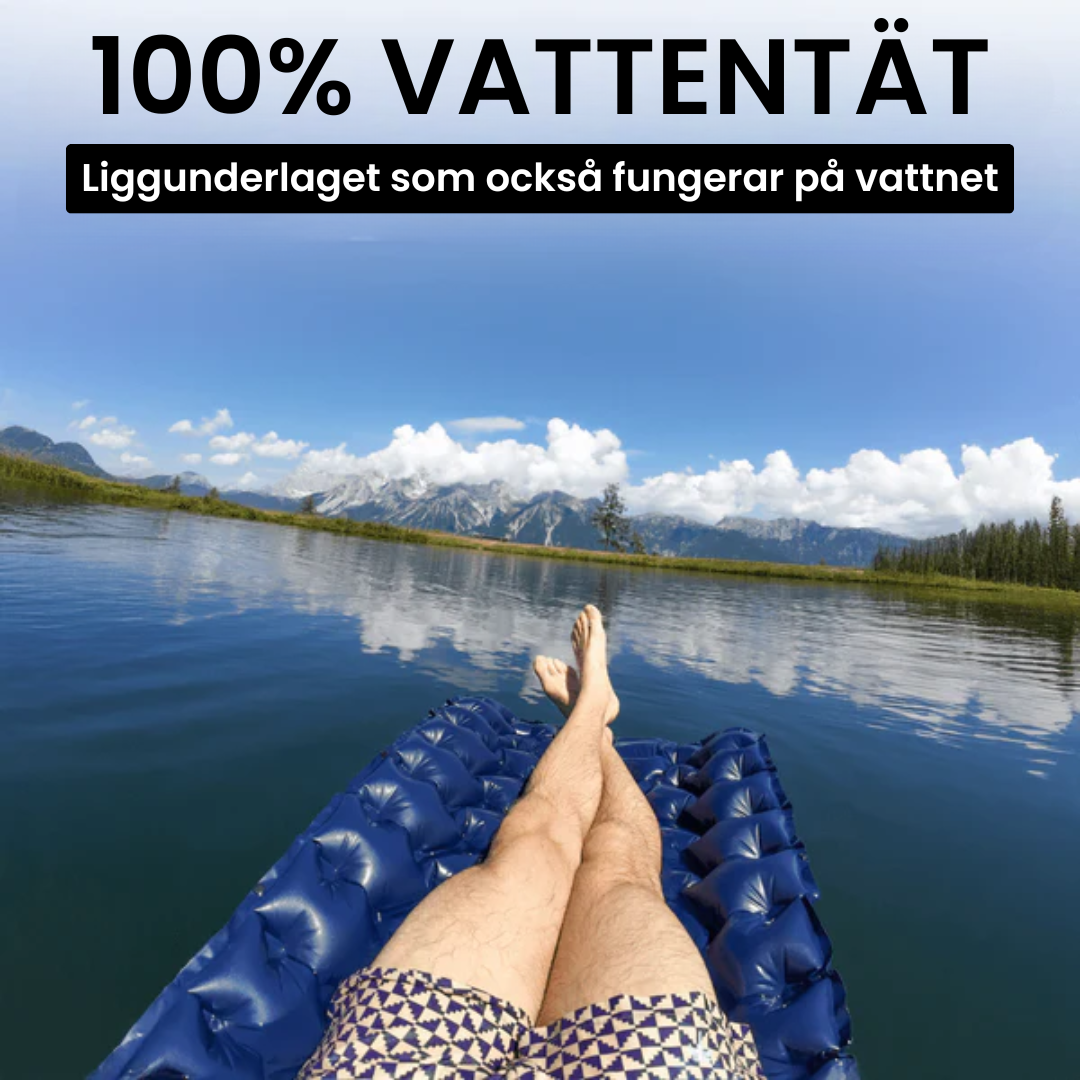 Utomhus bärbar uppblåsbar kudde