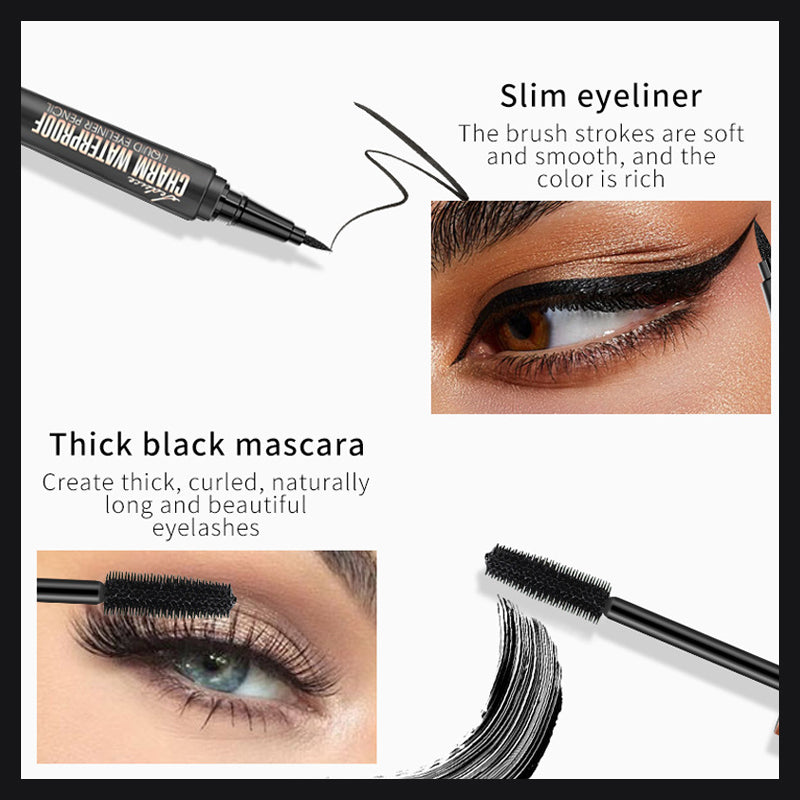 Set med volymgivande mascara och eyeliner