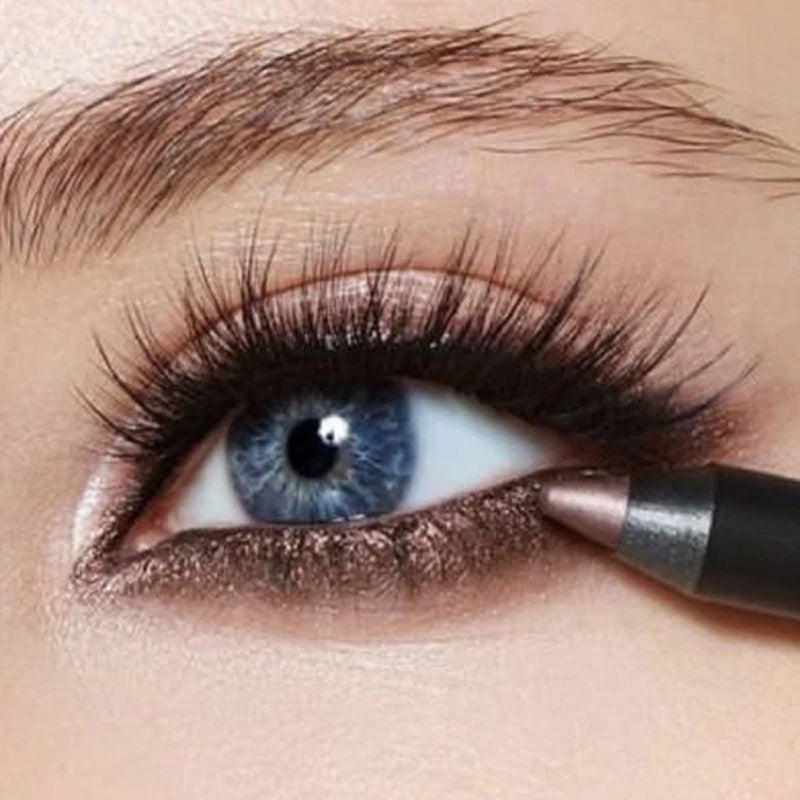 15 Färger Fluorescerande Eyeshadow Pencil Vattentät Glitter Eyeshadow Eyeliner
