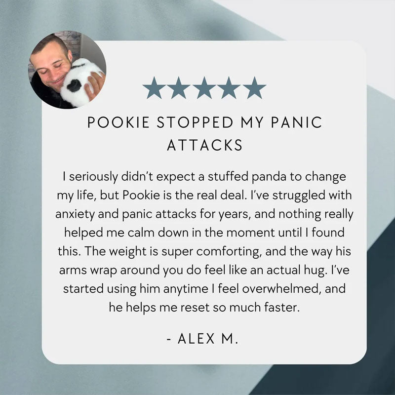 Panda Plysch Gravity Docka "Pookie"