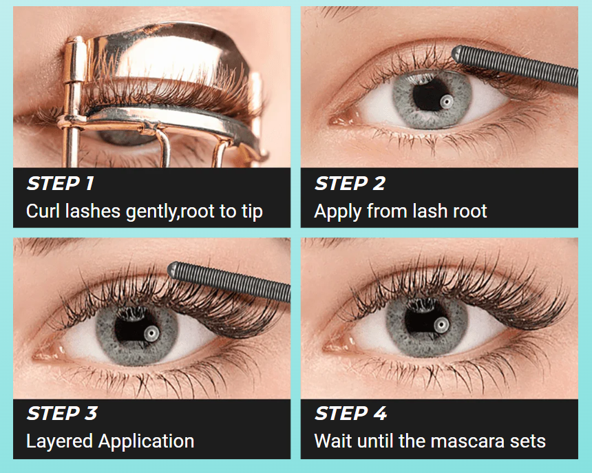 Lång och tjock mascara