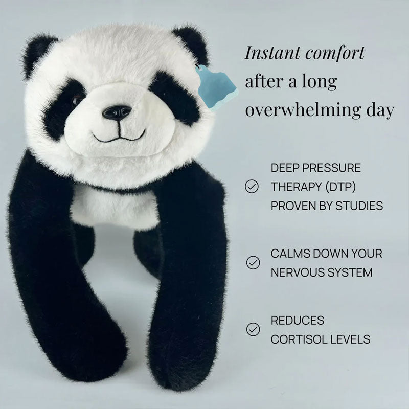 Panda Plysch Gravity Docka "Pookie"