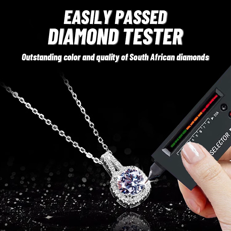 Moissanite Solros Pendan