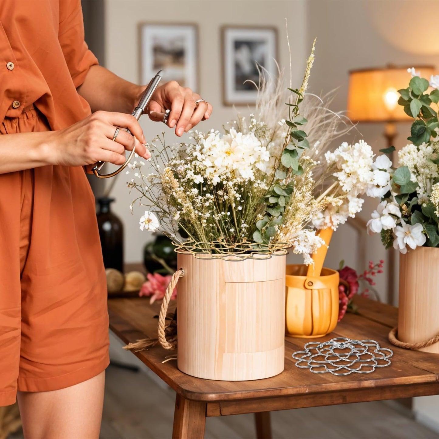 đž Rostfritt StĂ„l Blomstergaller Organizer â»ïž