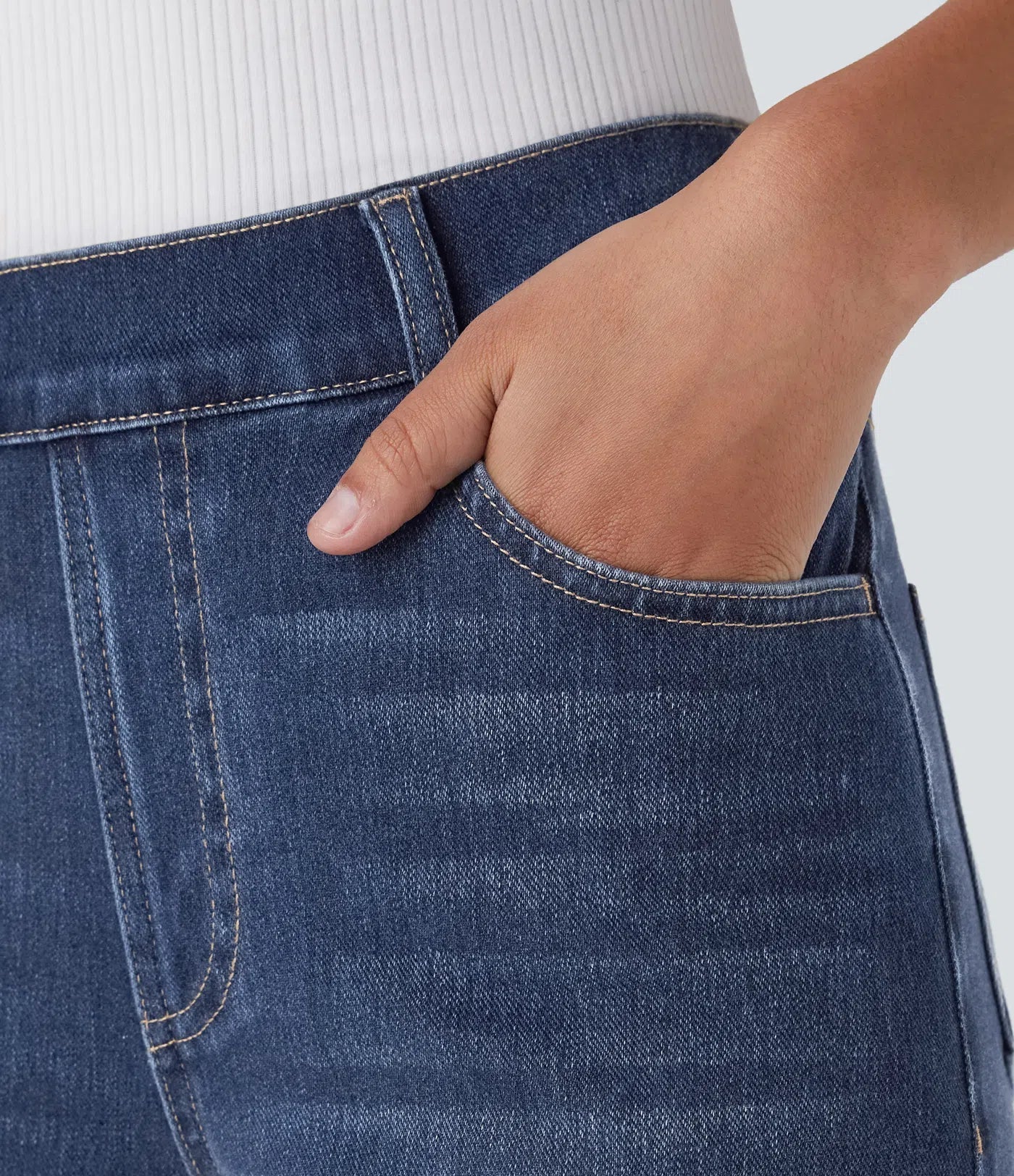 Lotte | Elastiska och bekväma byxor med hög midja