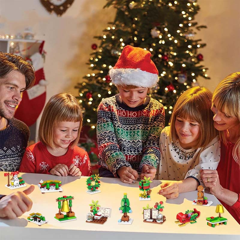 Jul diy montering byggsten blindlÄda