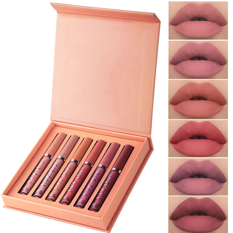 Non-stick Cup Mist Lip Gloss Set Presentförpackning