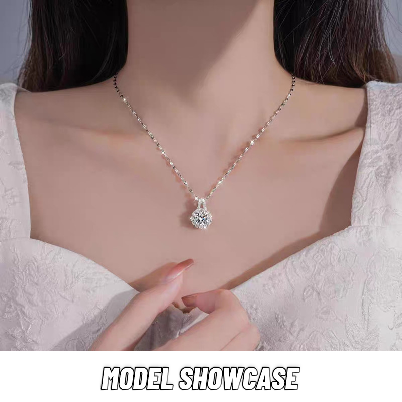 Moissanite Solros Pendan