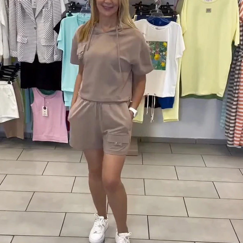 đKortĂ€rmat hoodie-set
