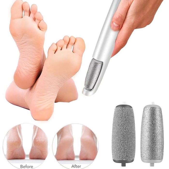 Bliss Silk Pro-Elektriska fötter Callus Remover⚡