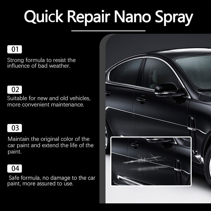 đâš Nano Automotive Coating Spray - Ă
terstÀll, skydda och glÀns!