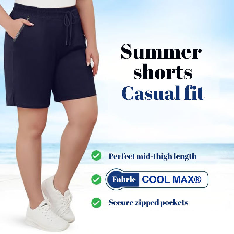đ§Unisex-Snabbtorkande stretchshorts tillverkade av issilk