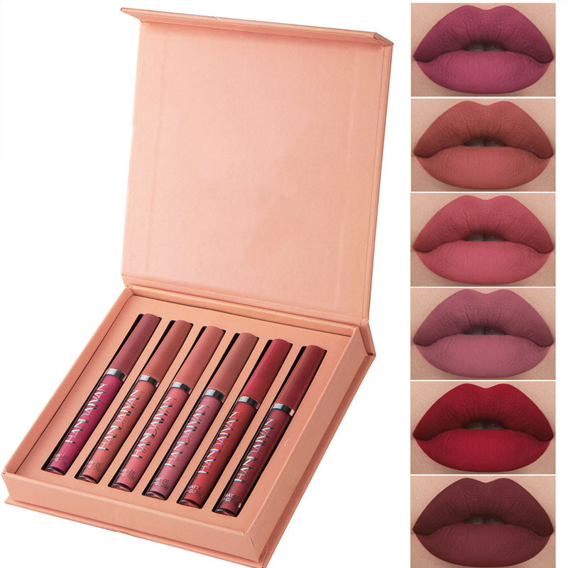 Non-stick Cup Mist Lip Gloss Set Presentförpackning