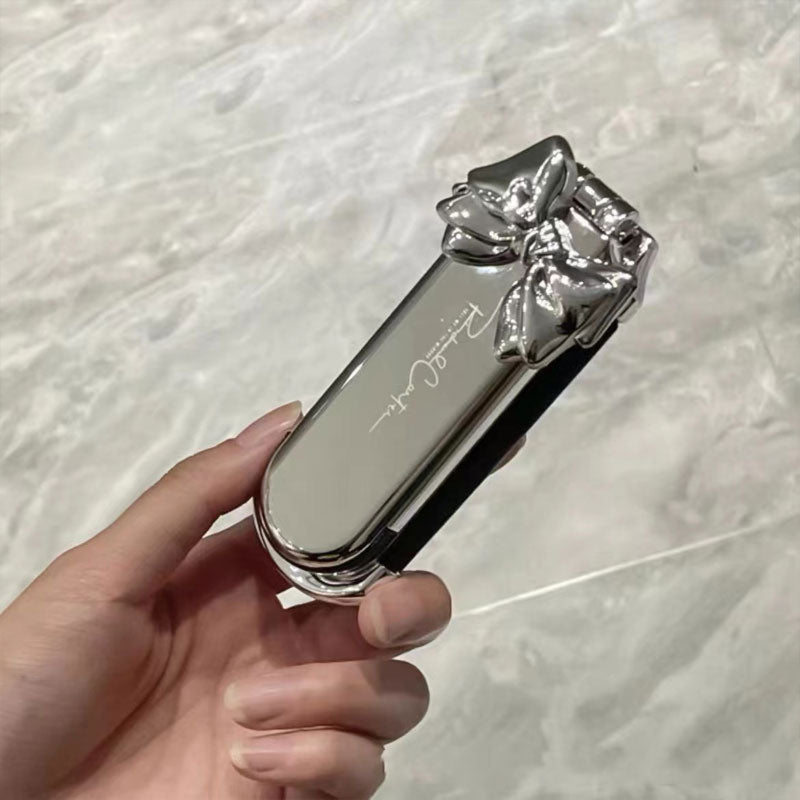 đ€©Kleiner Kamm, tragbarer Mini-Klapp-Airbag-Kamm mit Spiegel/đ€©Liten kam, bĂ€rbar minifĂ€llbar airbagkam med spegel