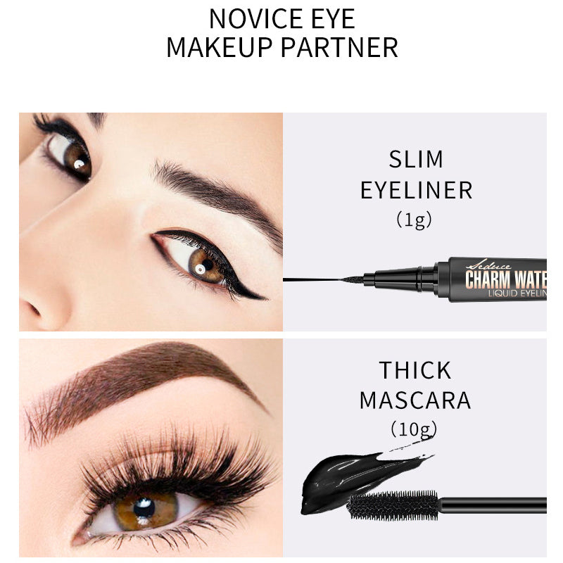 Set med volymgivande mascara och eyeliner