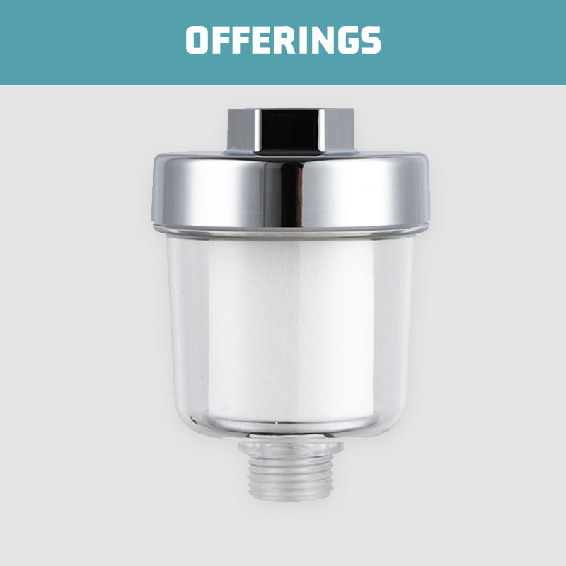 Filter för hushållsdusch