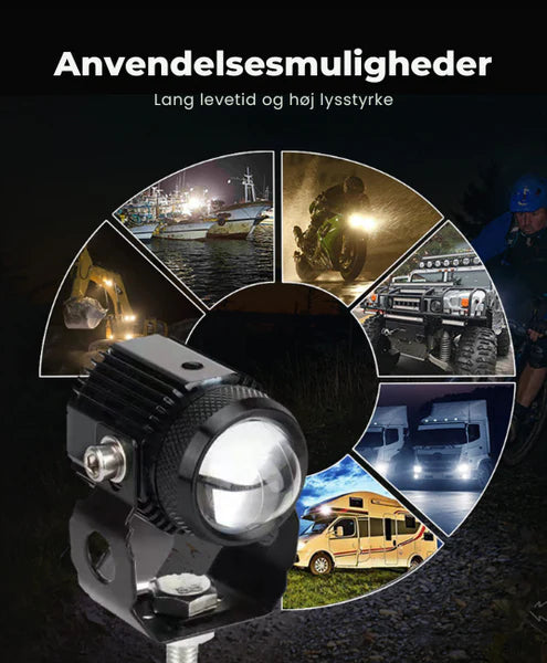 MotoBeam LED-strålkastare