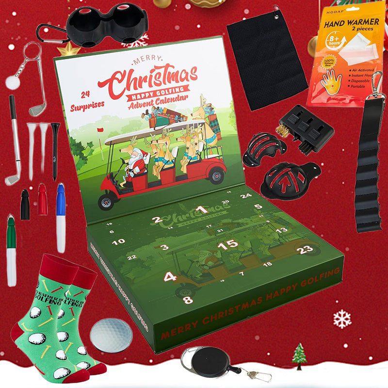 🎄Adventskalender «24 dagar med golfglädje» ⛳