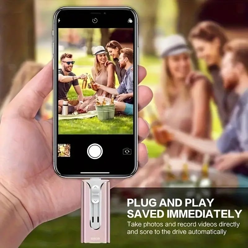 4 i 1 USB Minne - Blixtsnabb Bildöverföring