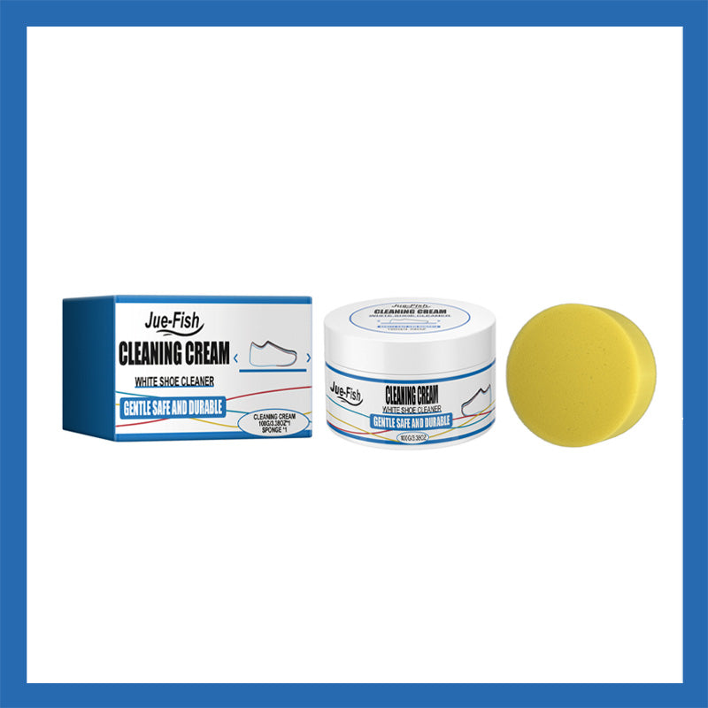 Högeffektiv rengöringspasta för vita skor