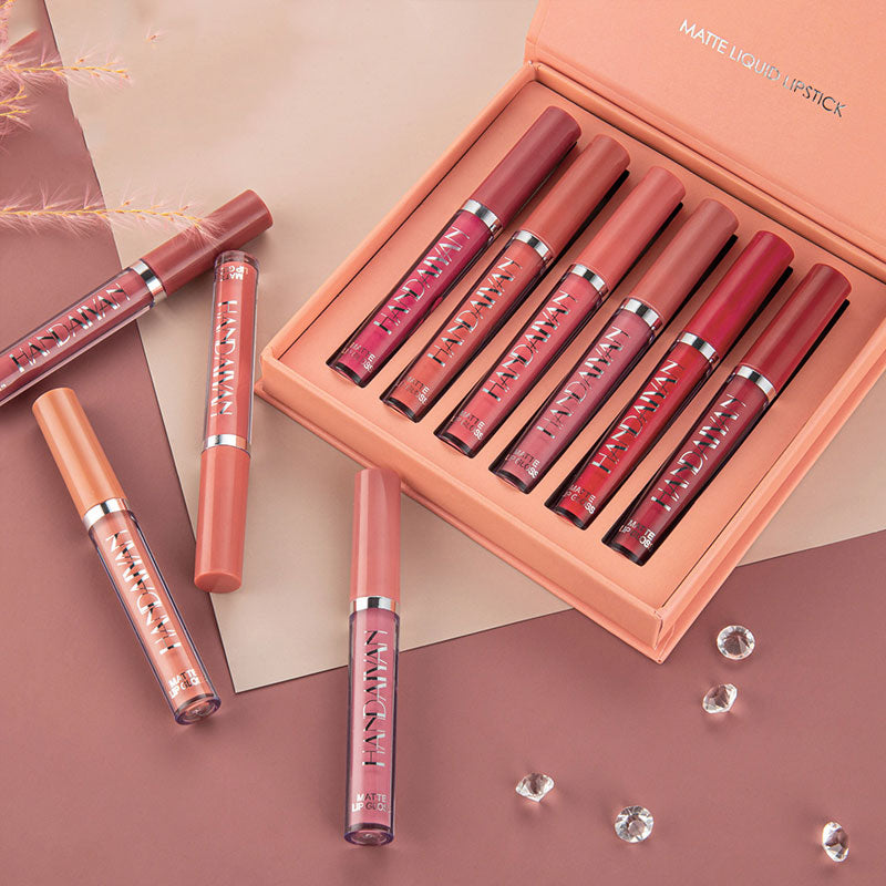 Non-stick Cup Mist Lip Gloss Set Presentförpackning