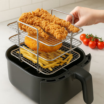 Rund Grill I Rostfritt Stål