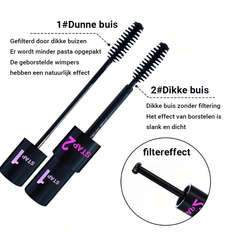 Long Thick Curl Duo Eyelash Mascara đ„ Köp 1 fĂ„ 1 gratisđ„