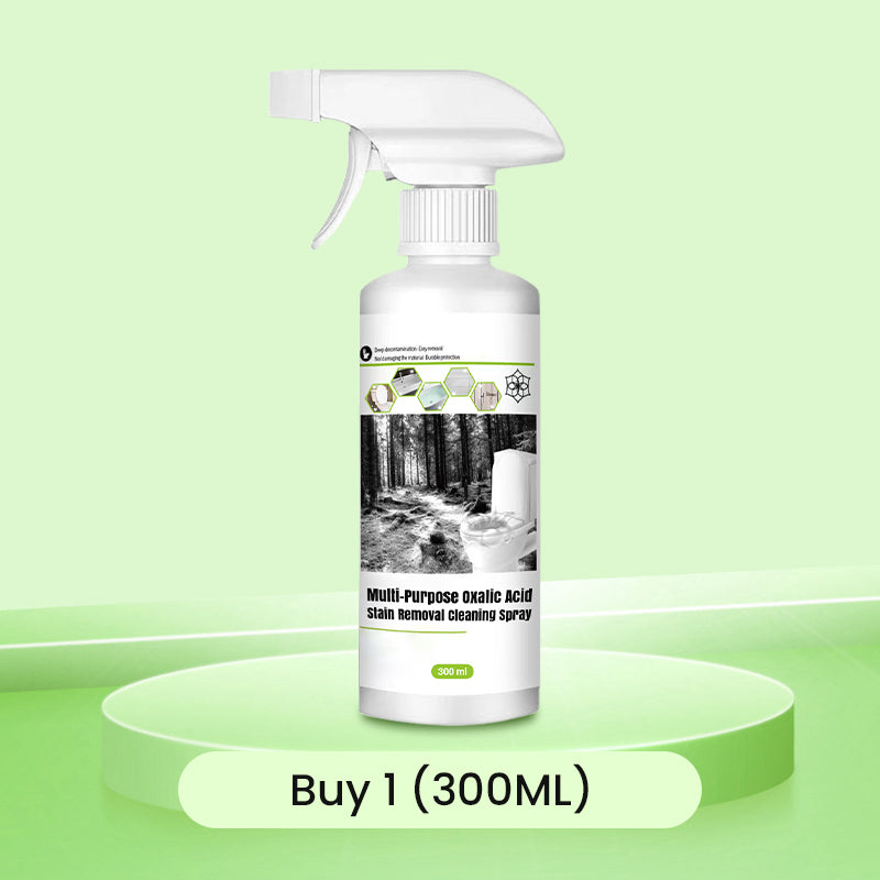 ❤️🔥Oxalsyrarengöringsspray för fläckborttagning - kraftfullt och miljövänligt rengöringsmedel för alla ytor